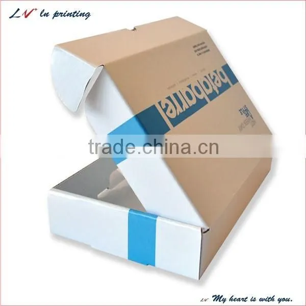 Simply design high quality custom corrugated box made in shanghai