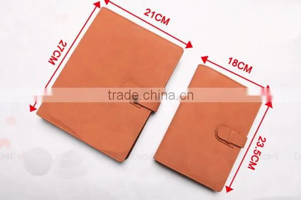 Loose Leaf Leather Journal Diary Notebook with Pen Holder and Card Holder