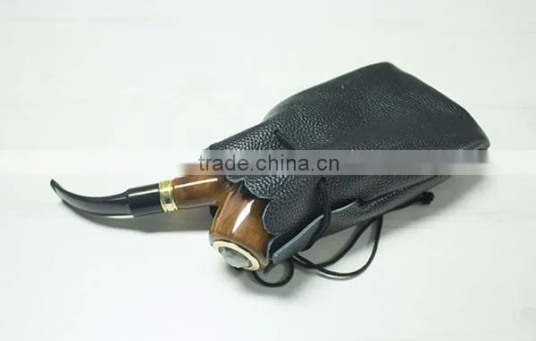 Customized leather souvenirs smoking tabacco pouch