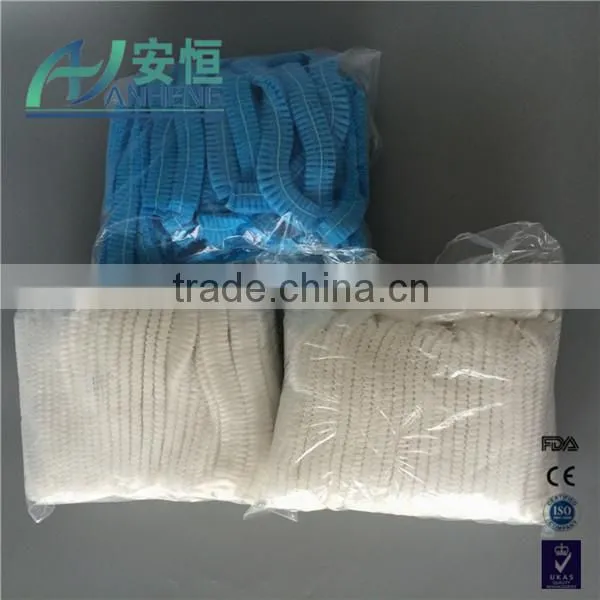 Disposable Non Woven Mob Caps for medical spa food disposable nonwoven massage cap