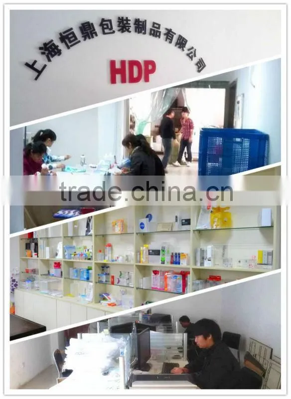 china supplier round plastic candy box package