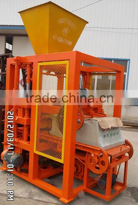 Seni-automatic manual block making machine QTJ4-25