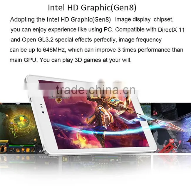CHUWI Hi8 Pro 8" Win10 Tablet PC Intel Z8300 1920*1200 OTG 2GB 32GB White