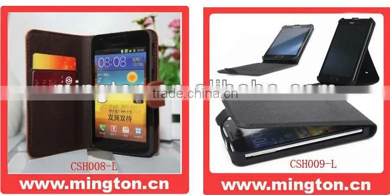 Wallet Leather case for iphone 4