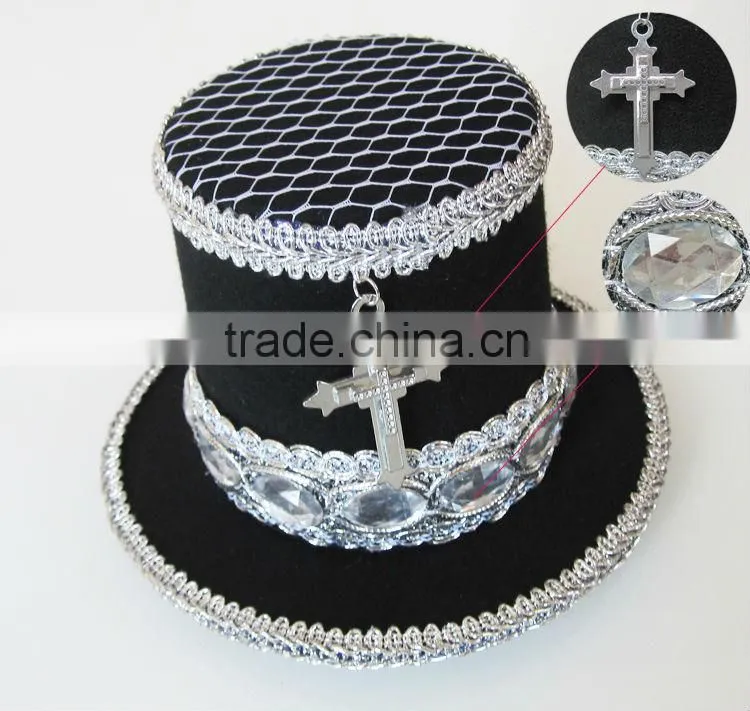 MYLOVE cross hat mini fascinator hat headwear for women MLGM037