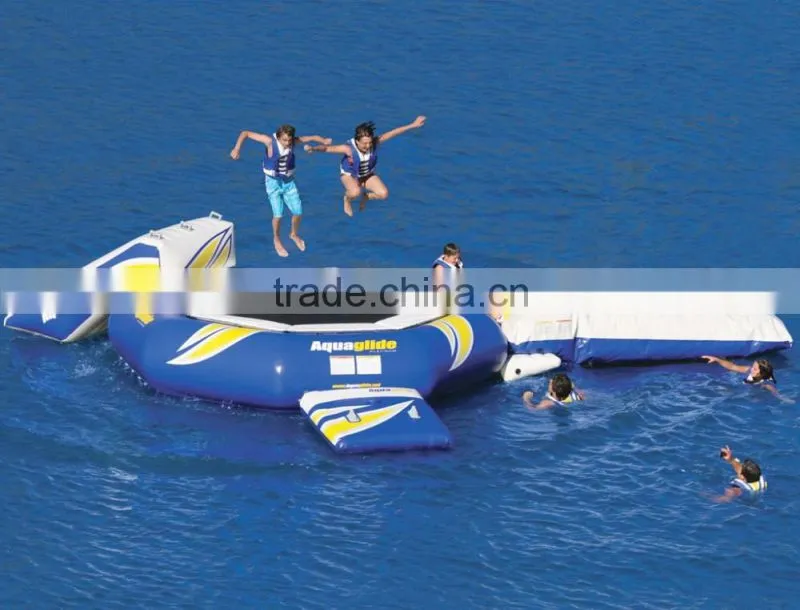super sale inflatable volleyball court for water park use