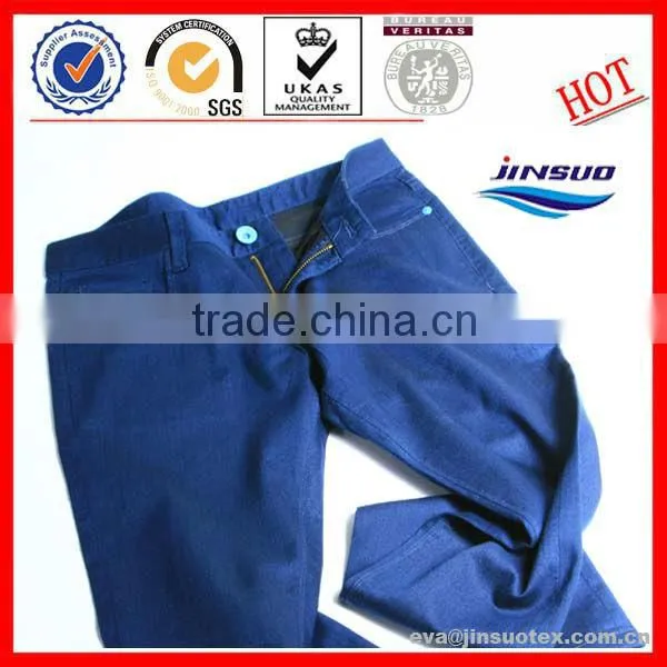 Denim gardener uniform material 6oz fabric textile industrie D007