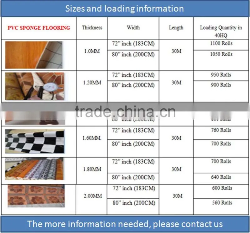 2016 PVC VINYL FLOORING /COMMERCIAL FLOORING / BATH FLOORING