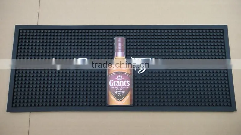 Personalized Soft Cheap Rubber Pvc Silicone Bar Mat
