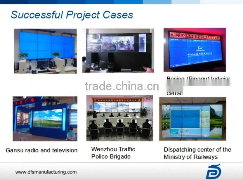 Hot selling LCD high definition DID video wall