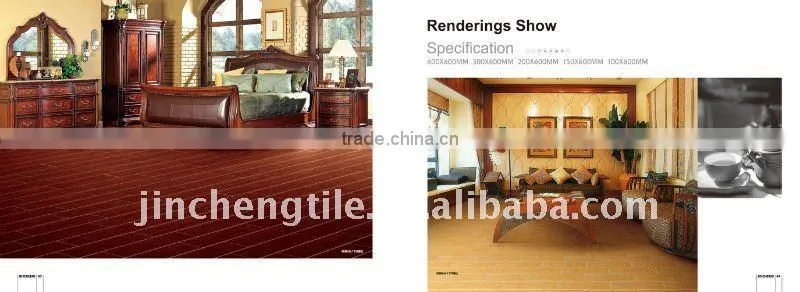 M6526 top China factory wood design ceramic tile