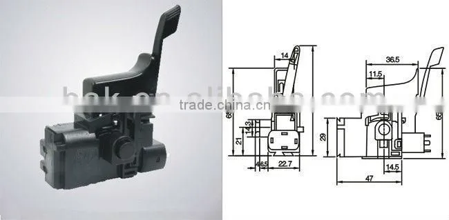 Switch for Bosch ELECTRICAL DRILL Switch, Electric tool switch,power tools switch