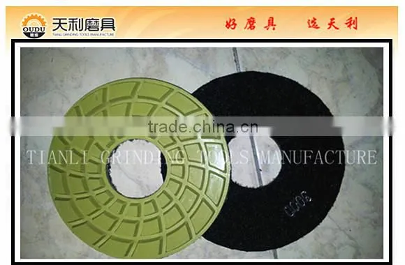 6inch polishing pad use for concrete renovated floor pad
