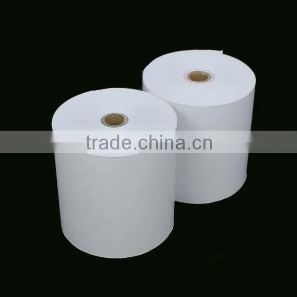 White Cash Register Paper Roll of 57mmx40mm Size