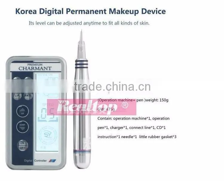 2016 More popular permanent makeup cosmetic tattoo machine microblade eyebrow pen for home use salon