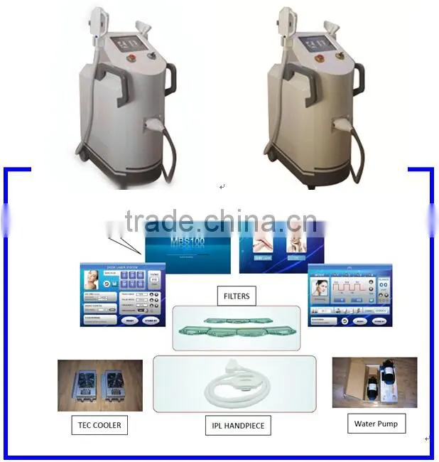 Professional Cosmetic Elight Skin Rejuvenation plus 808nm Diode Laser beauty equipment