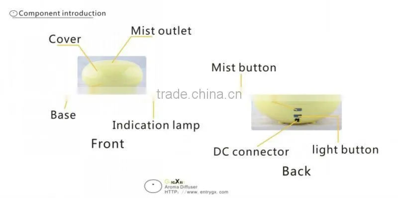 More stylish aroma facial products, you never seen that before, the ultrasonic humidifier