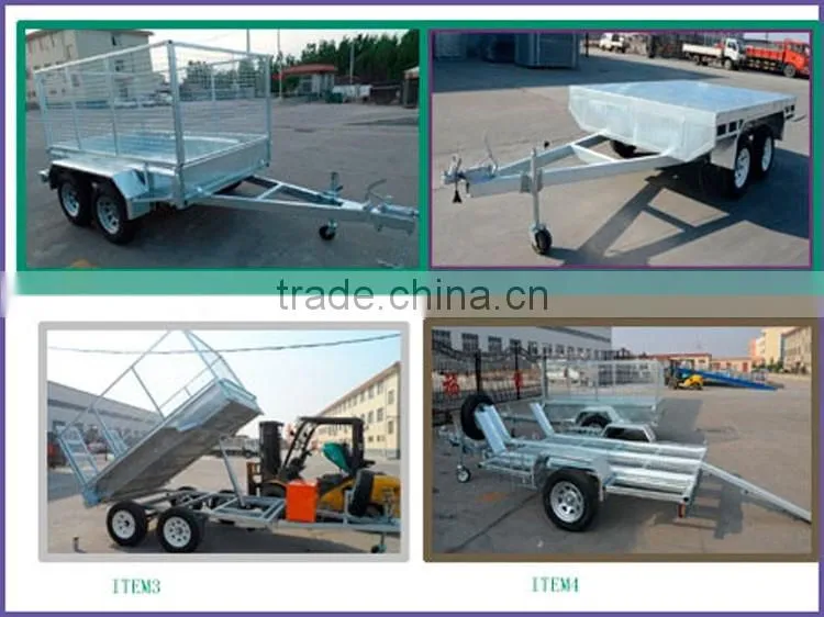 HDG Single Axle Double Axles Tandem Boat Trailer