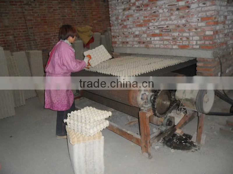 LOw labor egg tray machine on hot sale