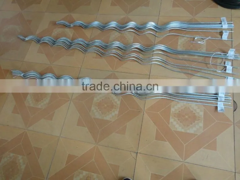 2017 New design rough surface plant spiral support wire/tomato growing spiral