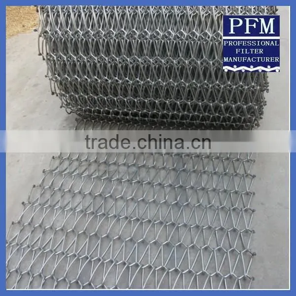 2015 HOT!!! stainless steel flat flex wire mesh conveyor belt