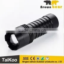 abs+ rubber 1w cob led flashlight
