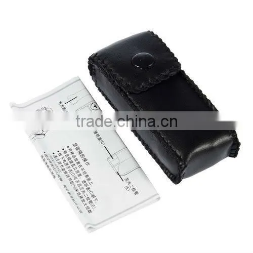 Mini Loupe Pocket 160X-200X Handheld Zoom LENS LED Light Microscope Magnifier
