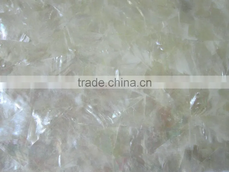 multi layers thick irregular white lip mop shell veneer