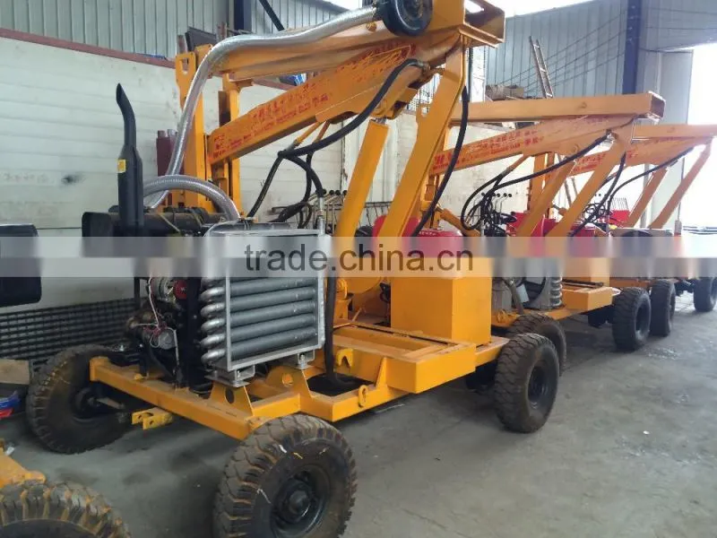 Pile driving machine