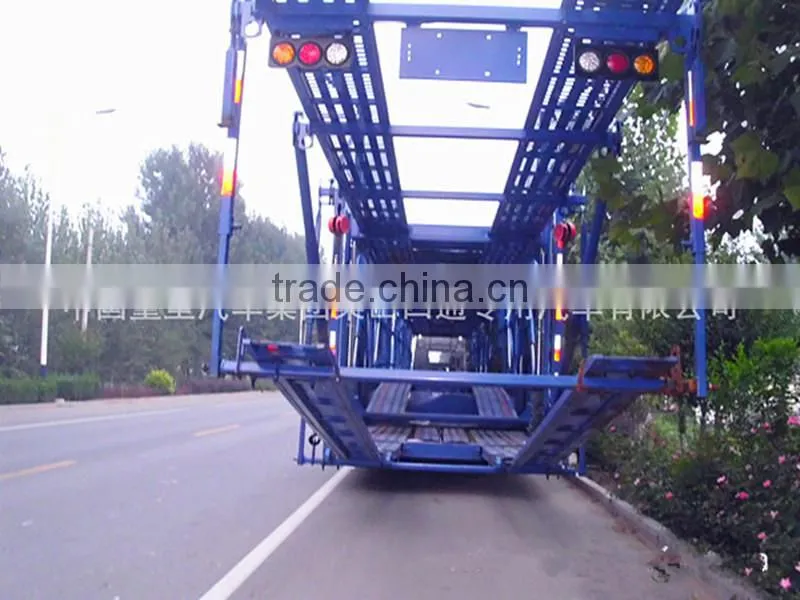 Jining 2 or 3 axle car carrier semi trailer for sale