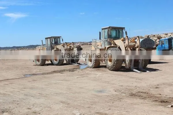 heavy construction equipment 16 ton quarry granite wheel loader fork truck JGM751FT16 for sale