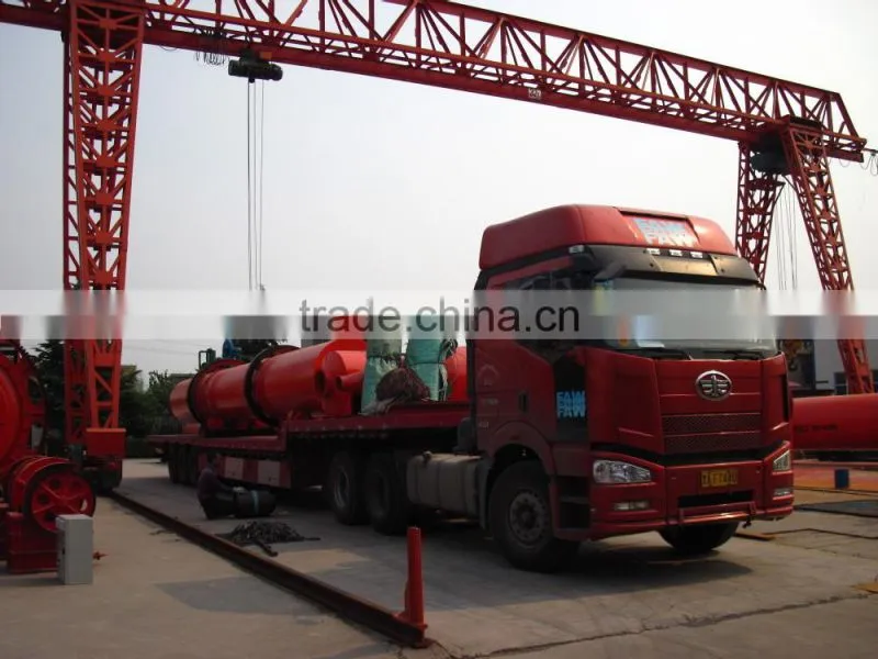 Derui rotary drum dryer machine for drying leaves