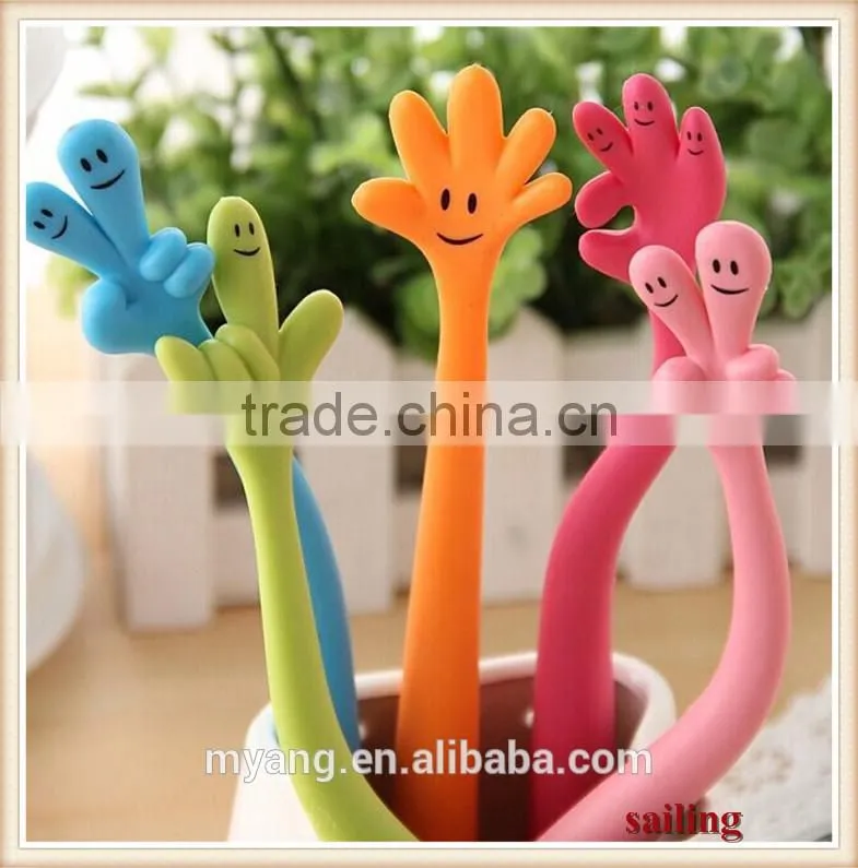 Smile face advertsing plastic Ball pen, ball point pen Promotional Smile face ball point pen