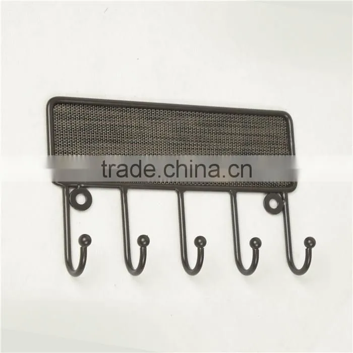 Store More textilene Door 5 Hook Key Rack