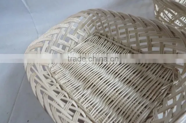 Handicraft sets customized colored cheap wicker bread baskets