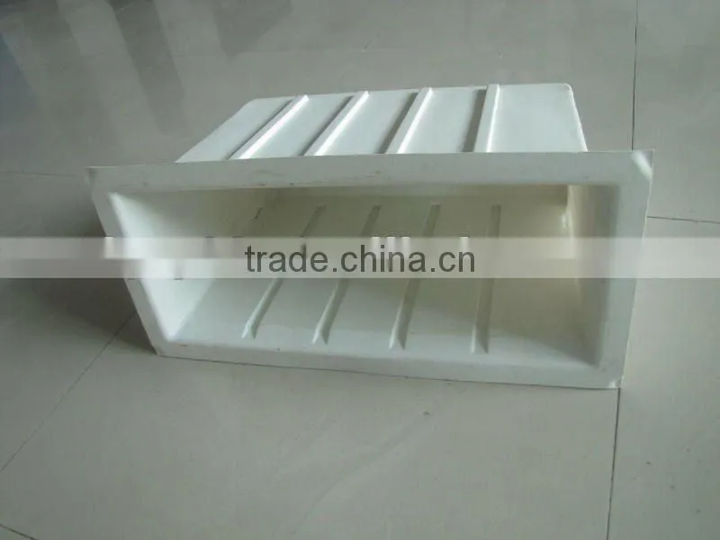Hot forming vacuum suction plastic water container