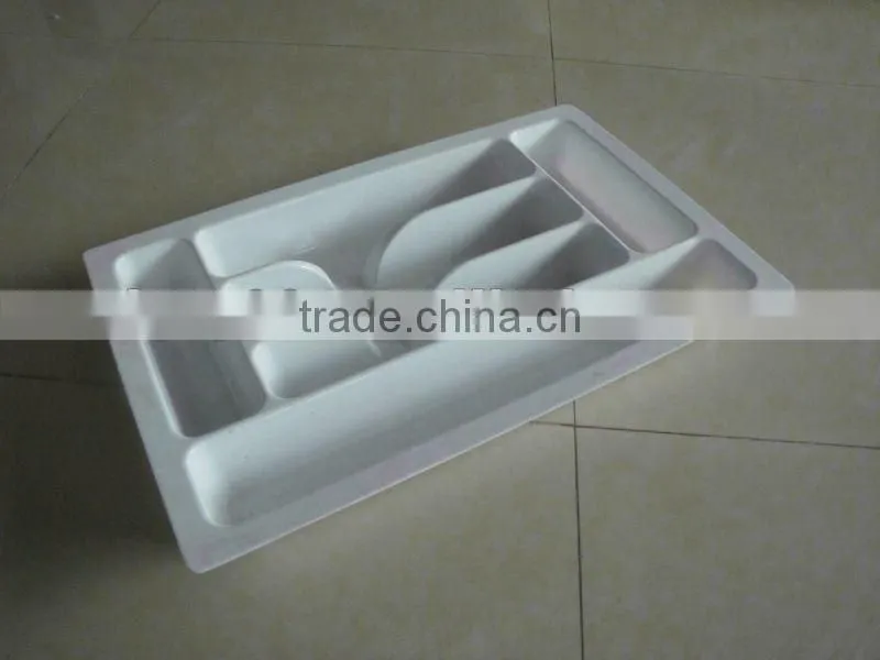 pvc vacuum forming food packaging lining of plastic