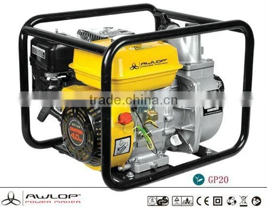 2 Inch Agricultural irrigation gasoline engine water pump GP20