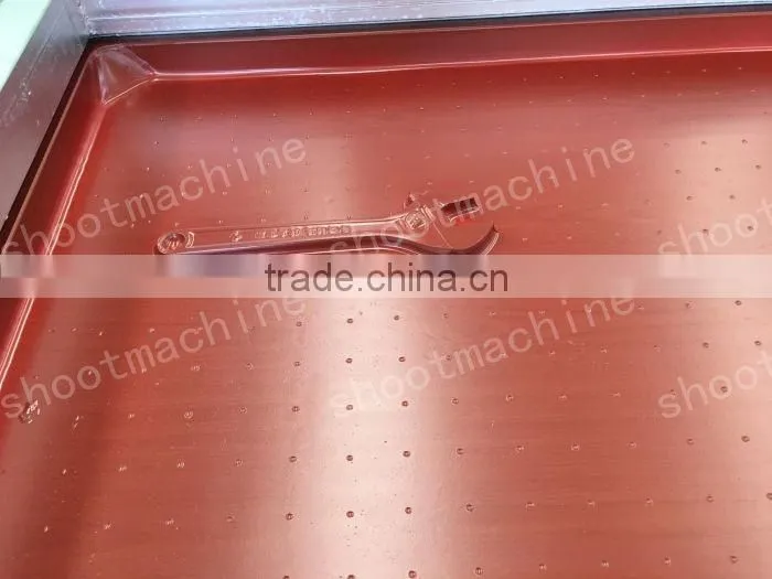 Vacuum Membrane Pressing Machine SH2611B with Working table size 2600x1100mm and Total power 20KW