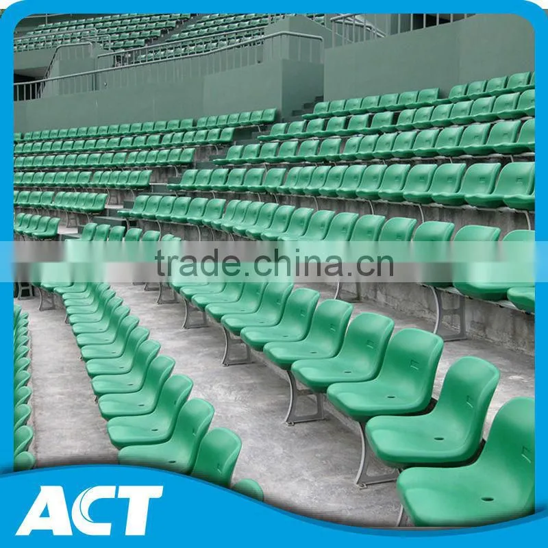 Floor mounting high density blow seats with medium back for stadium CS-ZKB-L