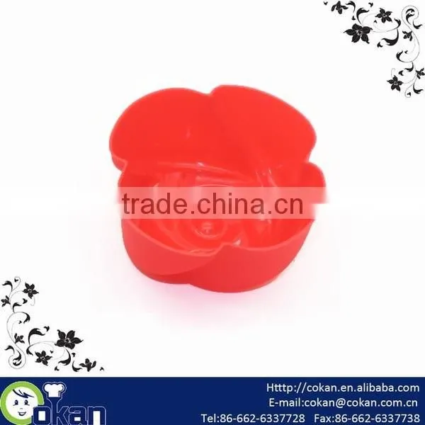 Flower Shape Silicone Muffin Mould CK-SL622