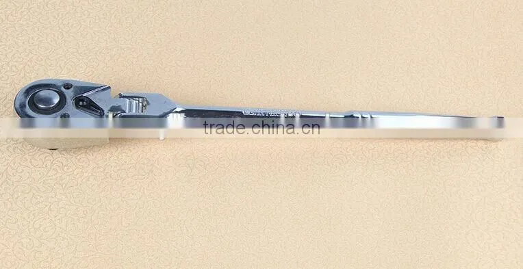 Berrylion Quality Spanner 1/4" Foldable Mirror Finished Ratchet Spanner
