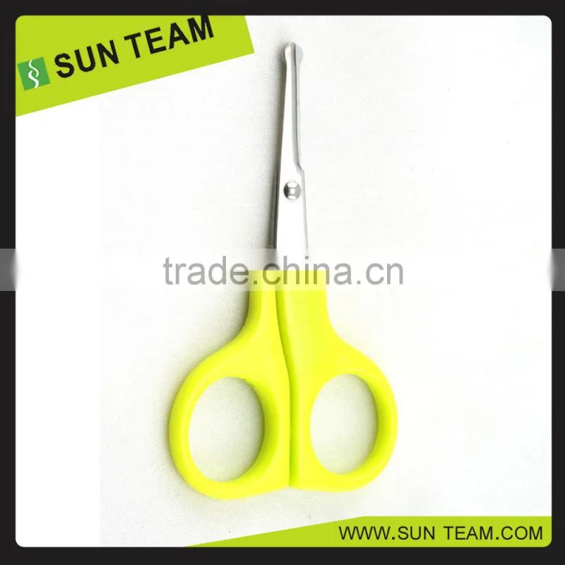 SC050 3-3/4" Short blade New PP handle Moustache scissors