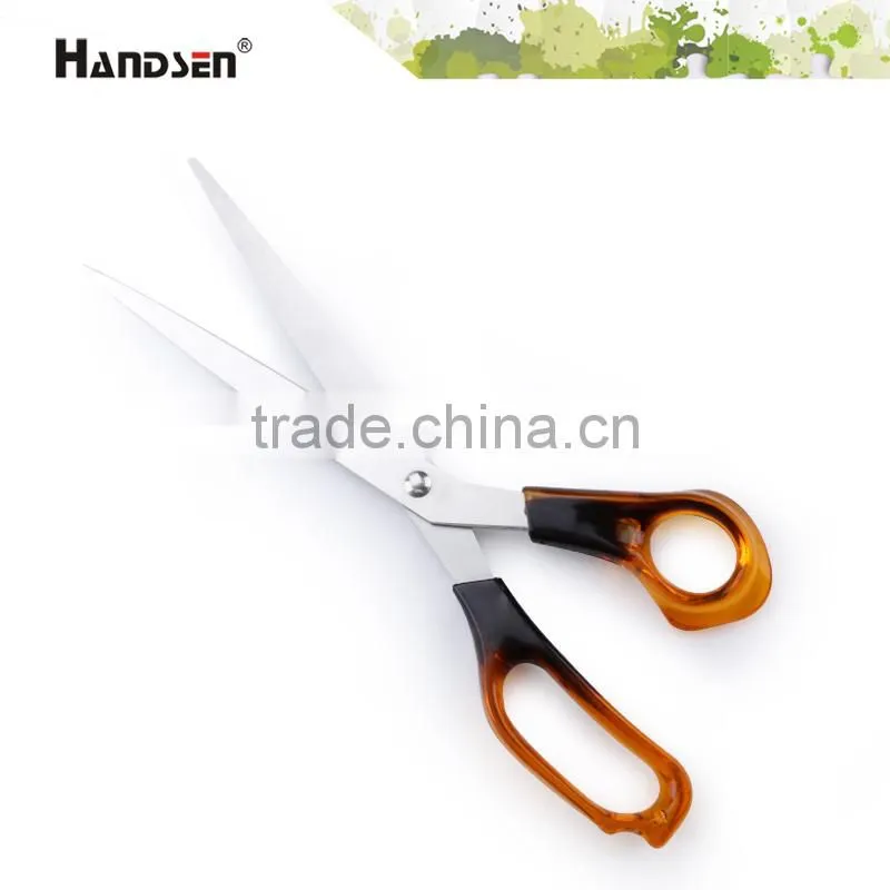 10" PS handle tailor scissors long amber scissors