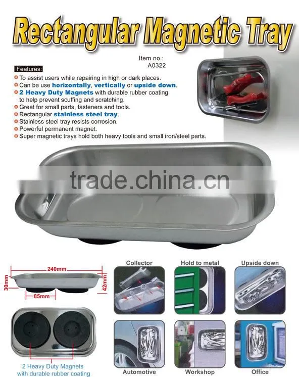Rectangular Magnetic Tray