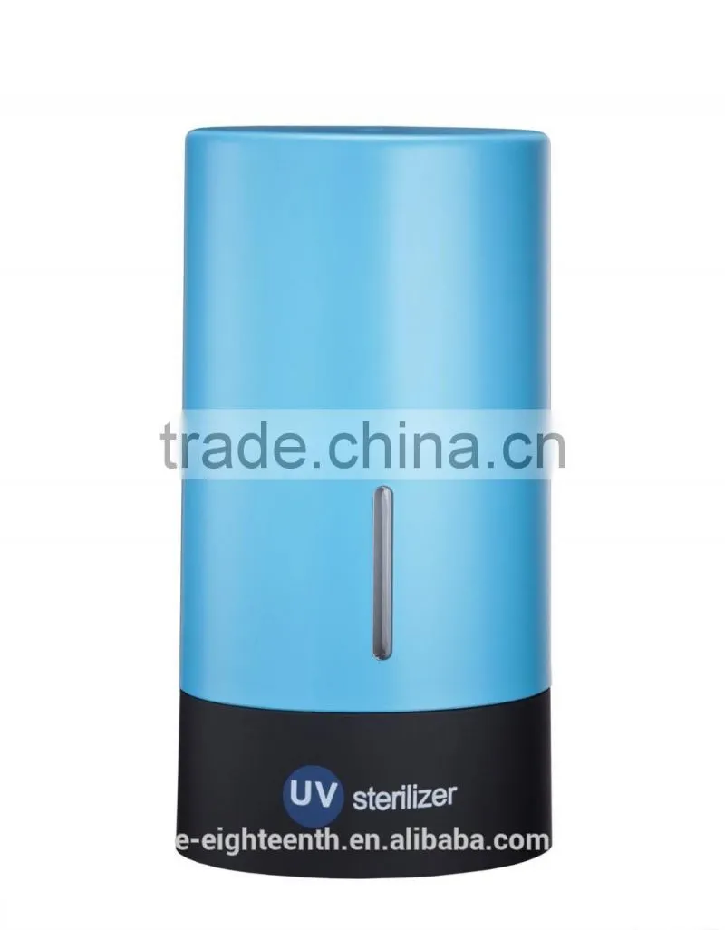 OEM factory price Multi-color Mobile Phone Disinfenctor Holder UV Sterilizer Headsets Sanitizer