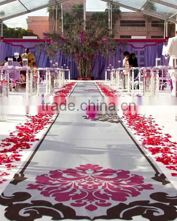 Durable New Style Wedding Carpet/ aisle/wedding decoration for stair /stage made in China