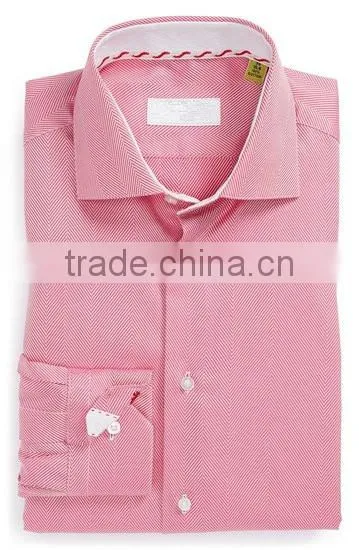 Colorful,one-button Cuffs,Made To Measure Men's Shirt