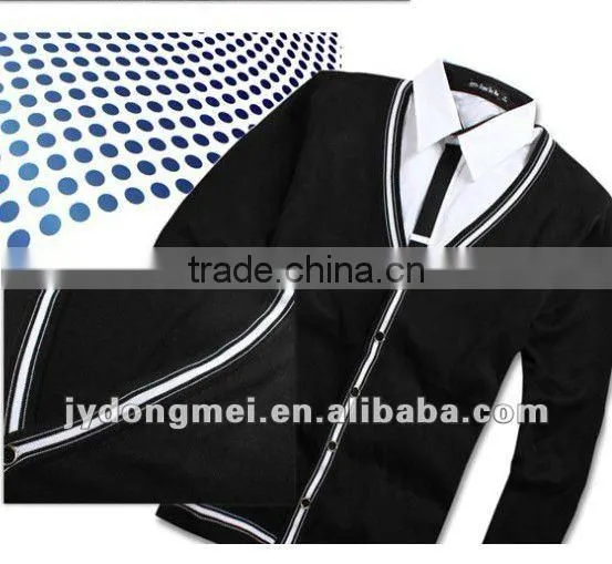 100cotton V neck Leisure man sweater