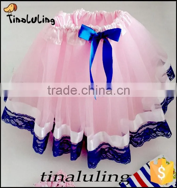 fashion new baby girls cream lace pettiskirts kids tutu skirts for 2-8 years fluffy tutus